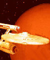 1/2400th scale refined and detailed model kit of the NCC-1701 Enterprise. Size: saucer diameter approx. 40mm